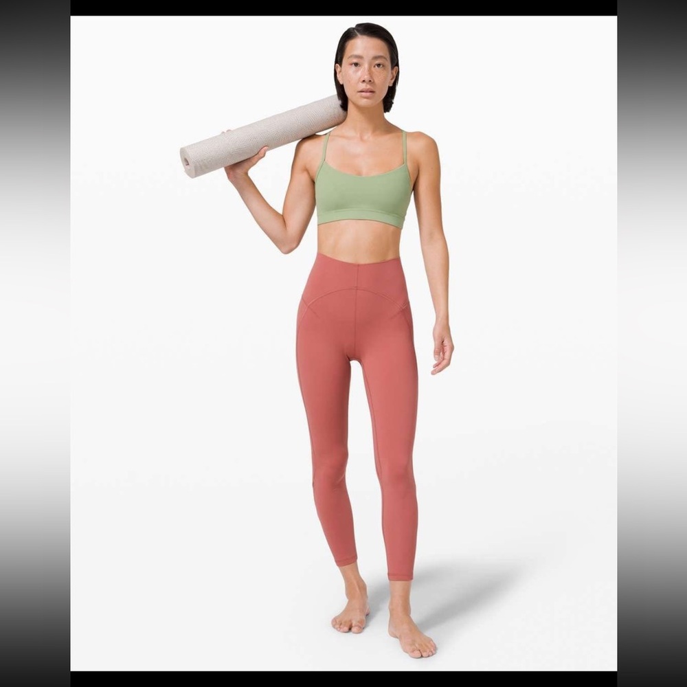 Neat Lululemon Unlimit High Rise Tight 25” Brier Rose size 10